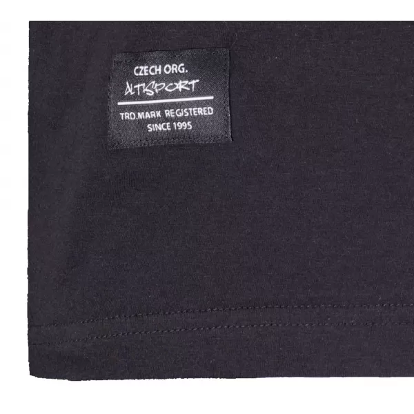  Pánské triko ALTISPORT NP/ALMST20001 BLACK OPAL 
