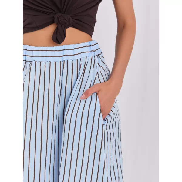  Dámská sukně ITALY MODA MI-SD-4349.74 LIGHT BLUE 