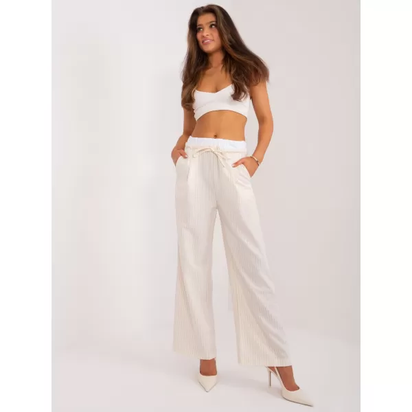  Dámské kalhoty ITALY MODA DHJ-SP-A7327TRT2.32 ECRU 