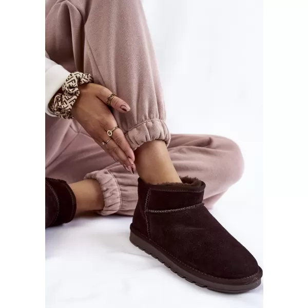  Dámské boty BOTO W5821 BROWN/COFFEE 