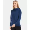 Dámská fleece mikina KILPI TANALI-W 1L0202KI TMAVĚ MODRÁ