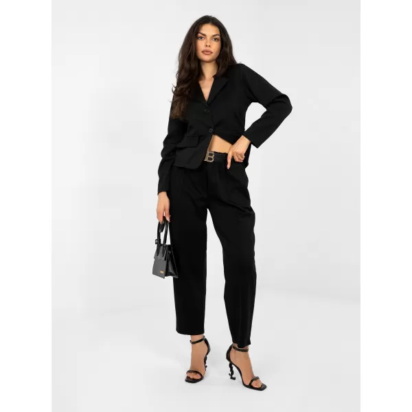  Dámské kalhoty ITALY MODA IT-SP-10006.76 BLACK 