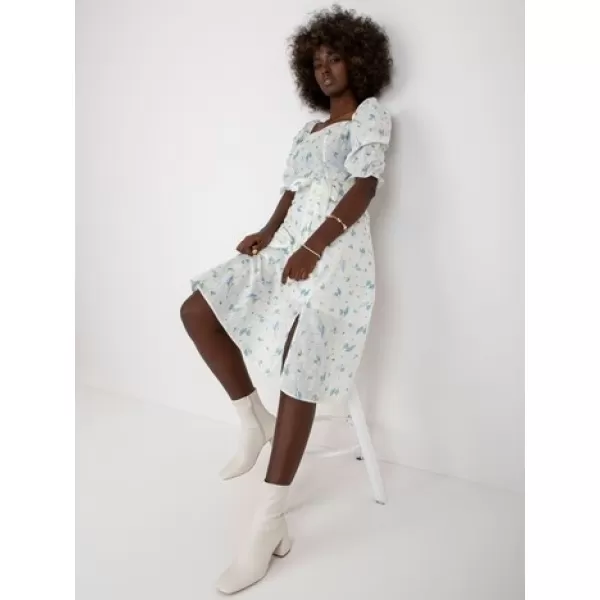  Dámské šaty LAKERTA LK-SK-508964.29P WHITE-BLUE 