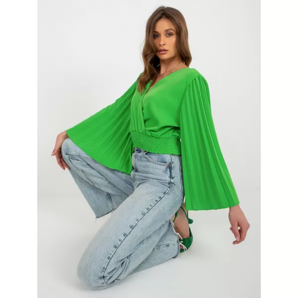  Dámská halenka ITALY MODA DHJ-BZ-16503.30X BRIGHT GREEN 