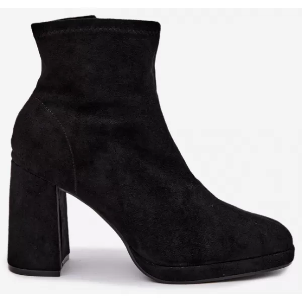  Dámské kotníkové boty BOTO NN636 BLACK 