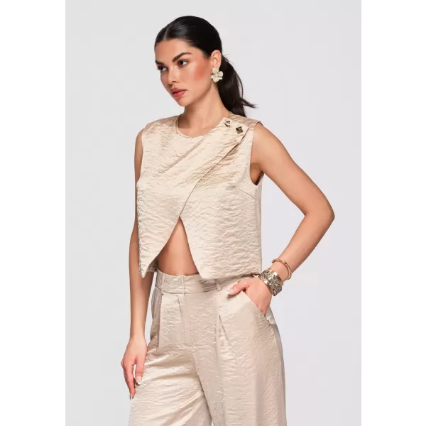  Dámská blůza LARICA OW-TS-E0004 KHAKI 
