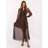 Dámské šaty ITALY MODA IT-SK-21808.01 BROWN