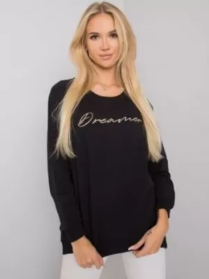 Dámská mikina RUE PARIS RV-BL-7192.66P NOIRE