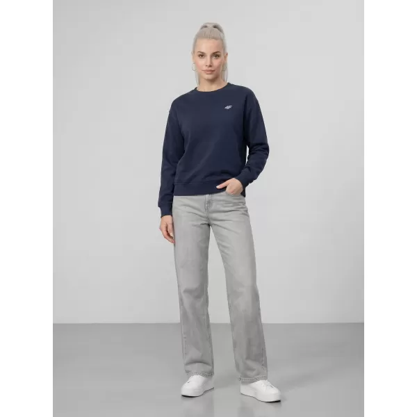  Dámská mikina 4F 4FWMM00TSWSF2534 NAVY 
