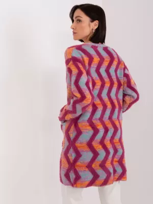 Dámský svetr WOOL FASHION ITALIA AT-SW-234701.34 FUCHSIA