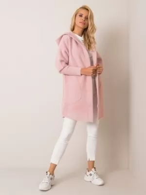 Dámský kabát FACTORY PRICE MBM-PL-1518.95P BRIGHT PINK