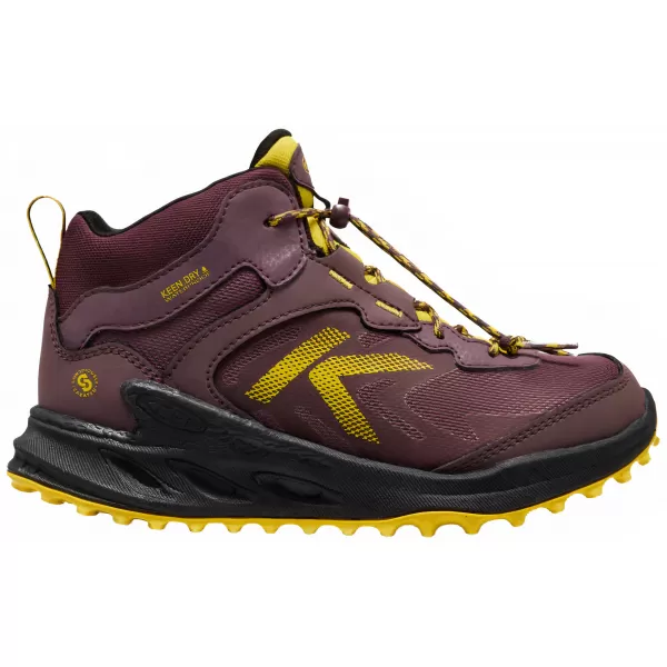  Dětské boty KEEN ZIONIC MID WP CHILDREN HUCKLEBERRY/MANGO MINT 