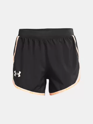 Dámské kraťasy UNDER ARMOUR FLY BY 2.0 BRAND SHORT 1361392-010 ŠEDÁ