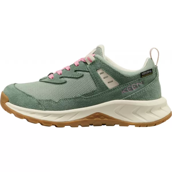  Dětské turistické boty KEEN HIGHTRAIL WP YOUTH LILY PAD/CASHMERE ROSE 