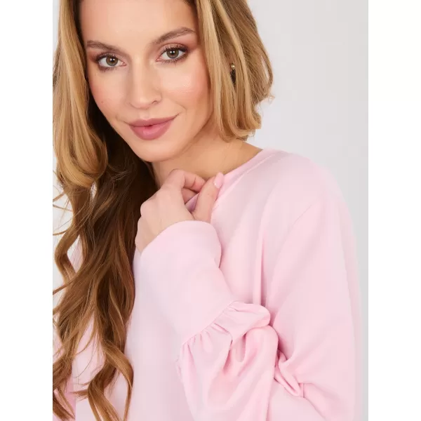  Dámské šaty RUE PARIS RV-SK-A1059.17 BRIGHT PINK 