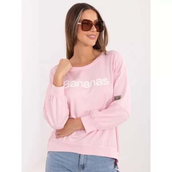  Dámská mikina RUE PARIS RV-BL-A1221.13 BRIGHT PINK 