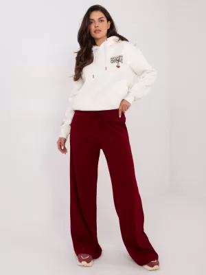 Dámské tepláky RELEVANCE RV-DR-A611.52 BURGUNDY