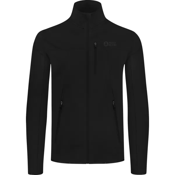  Pánská powerfleece mikina NORDBLANC MORASS NBSFM8335 ČERNÁ 