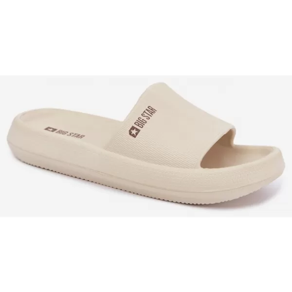  Dámské pantofle BIG STAR SHOES UU274087 SHADES OF BROWN AND BEIGE 