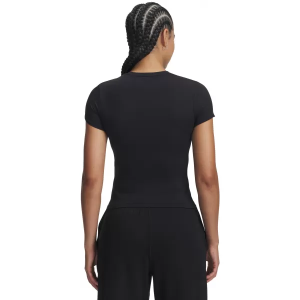  Dámské triko UNDER ARMOUR MOTION FITTED SS 6013774-008 ČERNÁ 