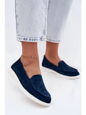Dámské mokasíny VINCEZA 95360 BLUE