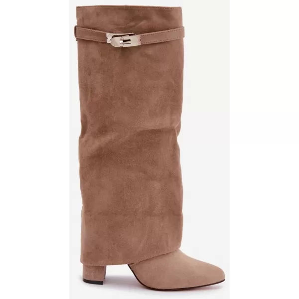  Dámské kozačky BOTO CLS-657 SAND 