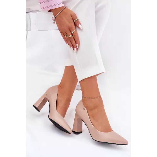  Dámské lodičky VINCEZA 62221 BEIGE 