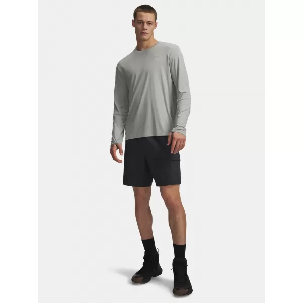  Pánské kraťasy UNDER ARMOUR M OUTDOOR HYBRID SHORT 6009177-016 ŠEDÁ 