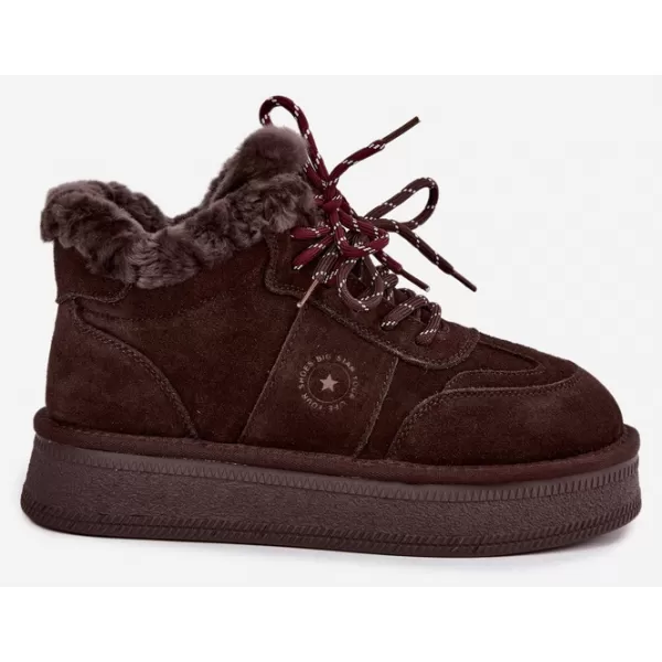  Dámské sněhule BIG STAR SHOES UU274312 CHOCOLATE 