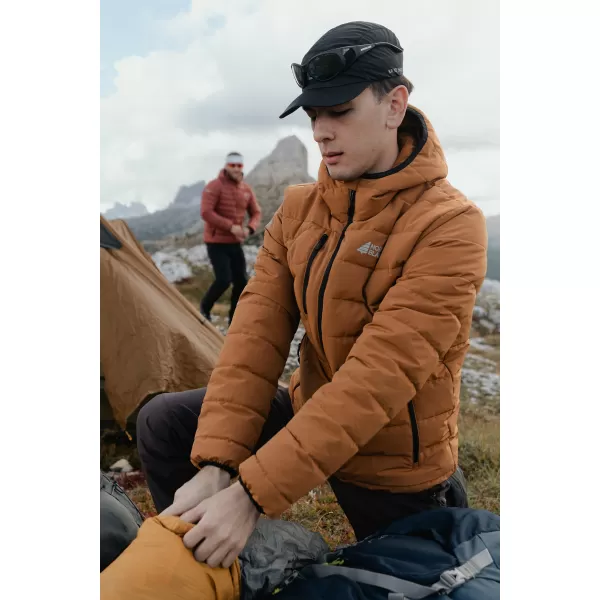  Pánská zimní bunda NORDBLANC ARETE WJM8387 ORANŽOVÁ 