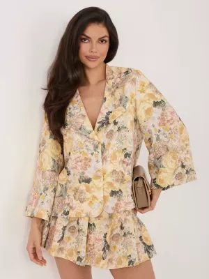 Dámská bunda ITALY MODA IT-MA-FL10233.84 YELLOW