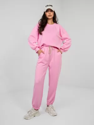 Dámská tepláková souprava ITALY MODA IT-KMPL-9781.15 PINK
