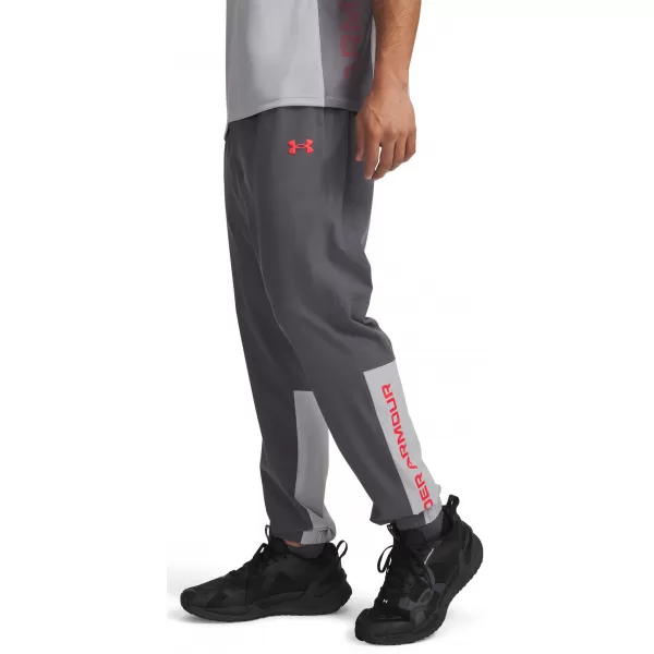  Pánské sportovní kalhoty UNDER ARMOUR UA TECH UTILITY WOVEN PANT 6013802-025 ŠEDÁ 