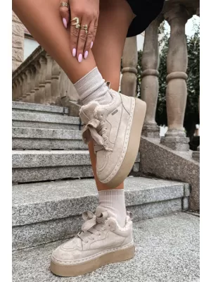 Dámské sněhule BIG STAR SHOES UU274187 BEIGE