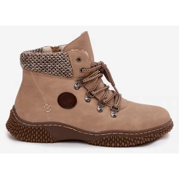  Dámské traperky BOTO 25BT02-9374 CAMEL 
