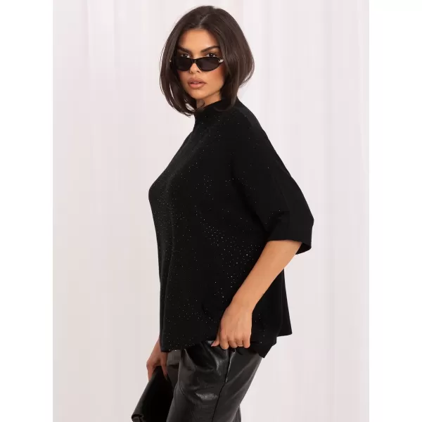  Dámský svetr ITALY MODA IR-SW-BWC6617.75 BLACK 