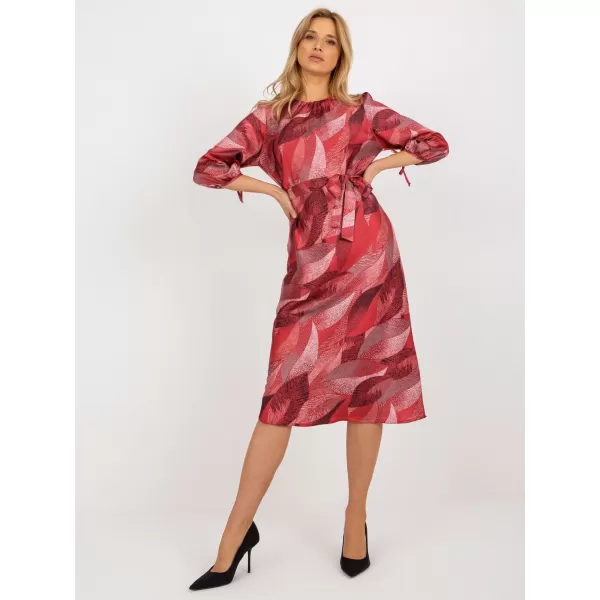  Dámské šaty LAKERTA LK-SK-509018.77 BURGUNDY 