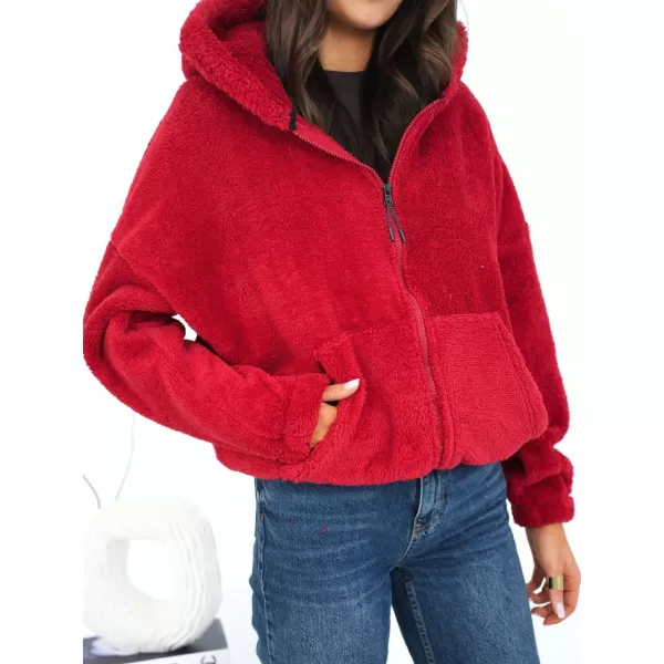  Dámská mikina FACTORY PRICE CS-BL-BT1030.00P DARK RED 