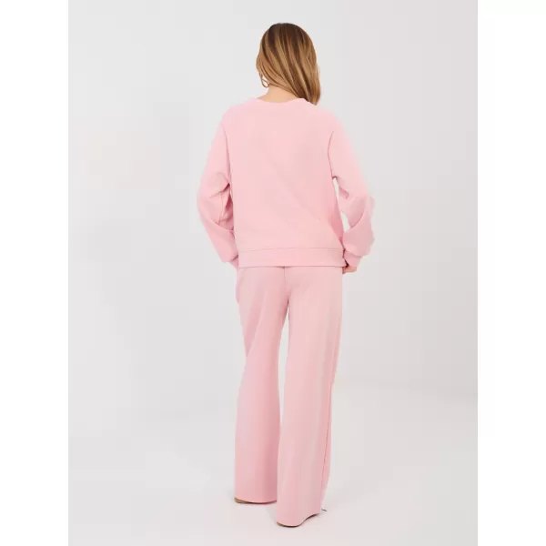 Dámská tepláková souprava FACTORY PRICE IT-KMPL-81001.28 BRIGHT PINK 