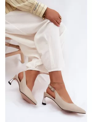 Dámské sandály VINCEZA 66922 BEIGE