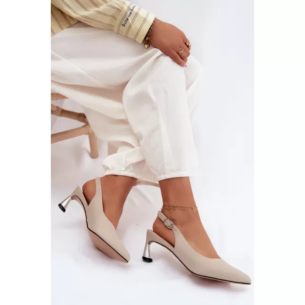  Dámské sandály VINCEZA 66922 BEIGE 
