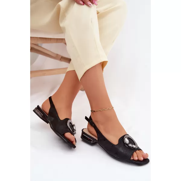  Dámské sandály S.BARSKI KV61-6024 BLACK 