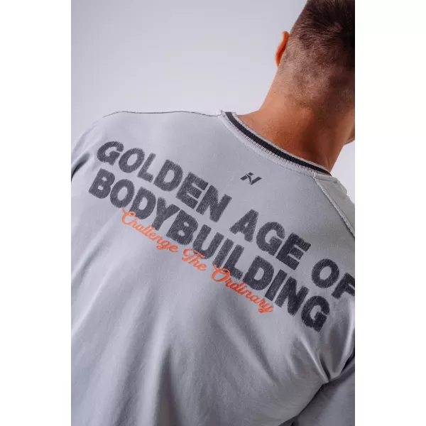  Pánské trička NEBBIA OLYMPIA MUSCLE COVER 942 LIGHT GREY 