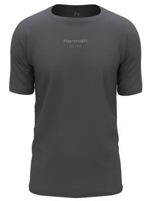 Pánské triko HANNAH TAREGAN ASPHALT (LOGO)