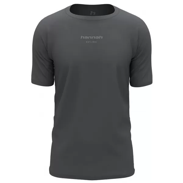  Pánské triko HANNAH TAREGAN ASPHALT (LOGO) 