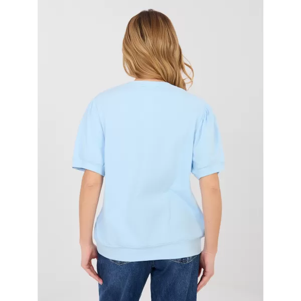  Dámské triko RUE PARIS RV-BZ-A1184.21 LIGHT BLUE 