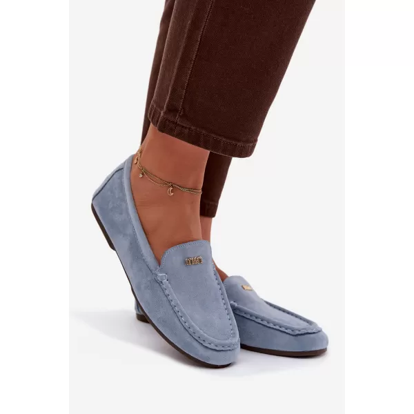  Dámské mokasíny BOTO QQ-273 BLUE 