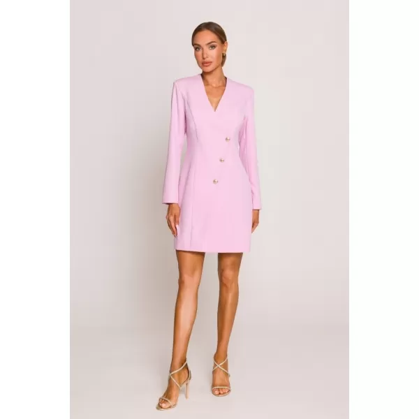  Dámské šaty MOE M793 CANDY PINK 