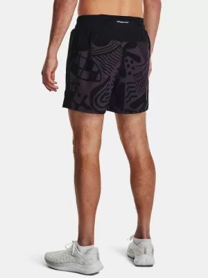 Pánské kraťasy UNDER ARMOUR WE RUN IN PEACE SHORT 1377048-001 ČERNÁ
