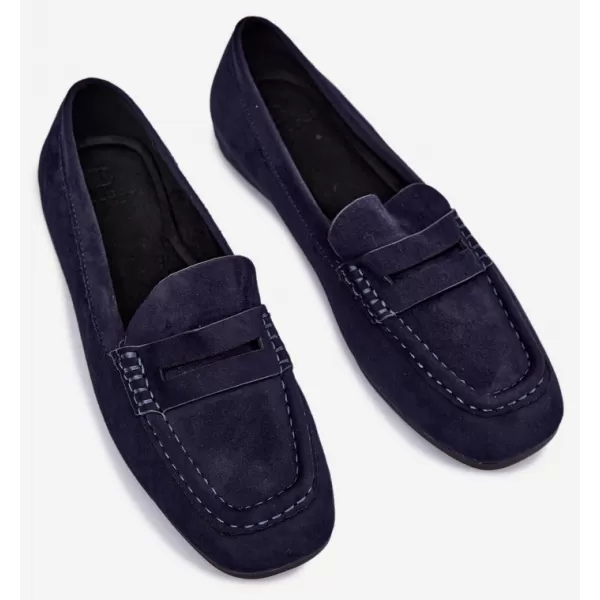  Dámské mokasíny BOTO D-307 NAVY 